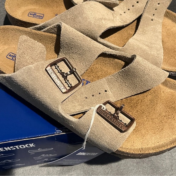 Birkenstock Women’s Arizona Sandals Soft Footbed Size 8 US 39 EU - Picture 5 of 12